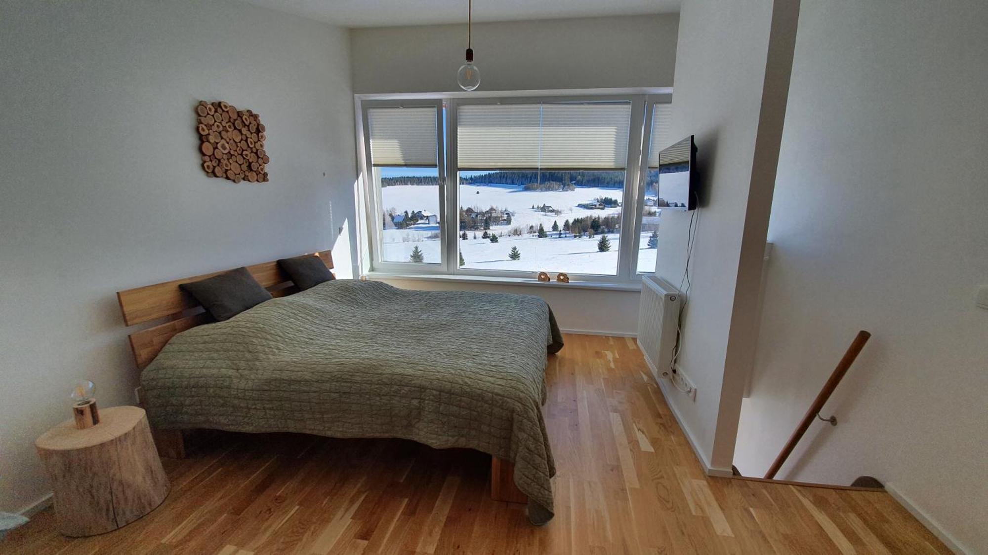 Mezonetovy Apartman Se Dvema Balkony A Vyhledem Loučná pod Klínovcem Eksteriør billede